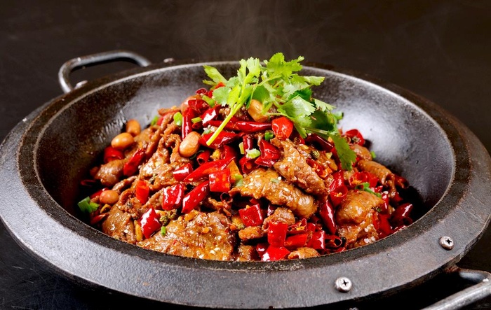 干锅嫩牛肉图片
