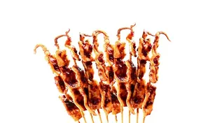 霸王鱿鱼串图片