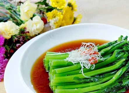 白灼菜心图片 白灼菜心图片