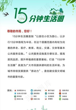 15分钟生活圈图片