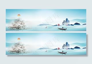 风景装饰画图片