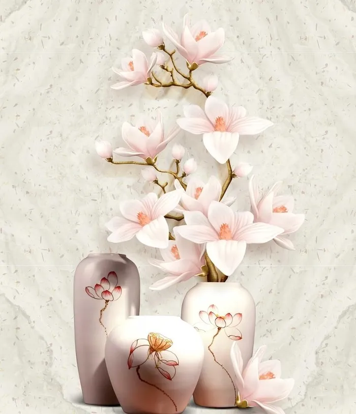 玄关画  花  花瓶图片(5669x6803)psd模版下载