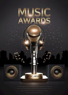 黑金创意海报图片