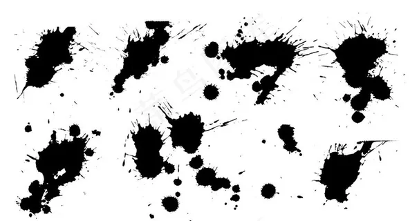 墨点 墨迹 水墨图片
