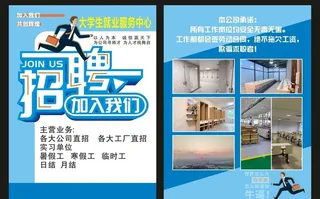 招聘宣传单图片