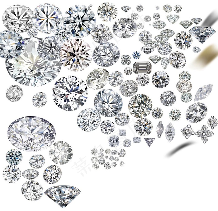 钻石集合图片