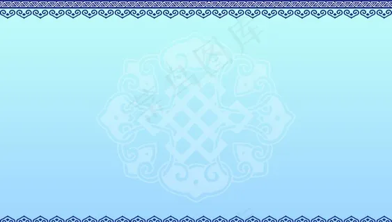 蒙古元素展板图片