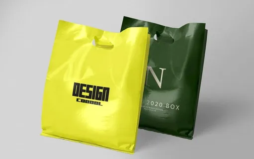 手提购物袋包装袋样机图片