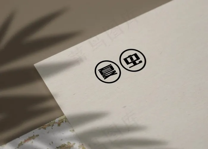 折页展示样机图片(4000x3000)psd模版下载