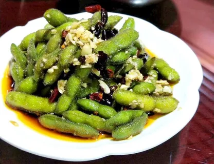 凉拌毛豆图片 凉拌毛豆图片