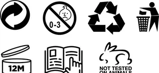 禁止 标识 标志 可循环  图片