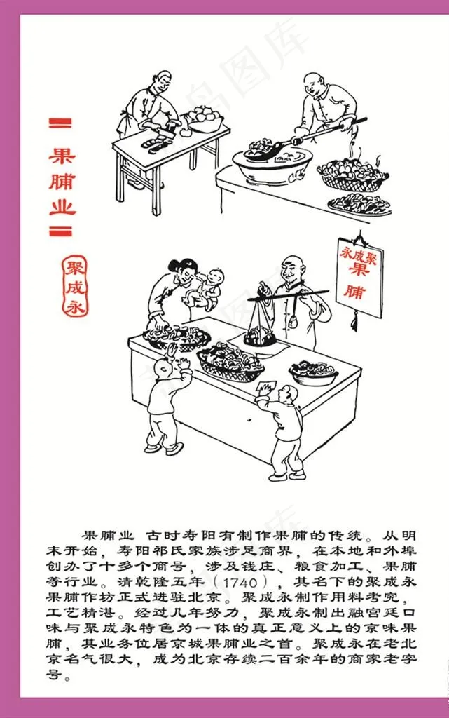 果脯业图片cdr矢量模版下载