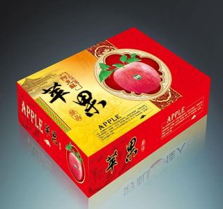 苹果箱子展开图图片