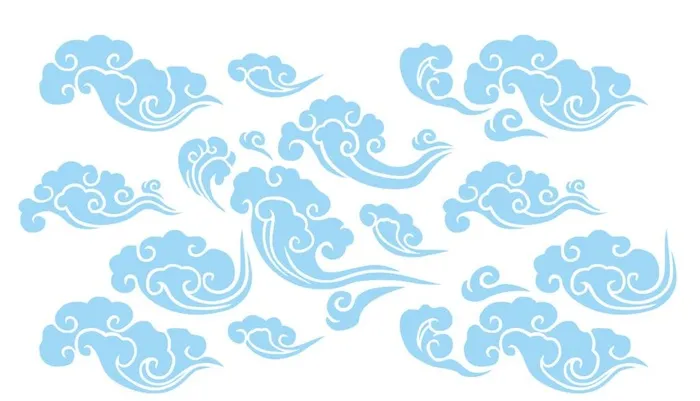 祥云图片cdr矢量模版下载