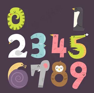 卡通动物数字图片