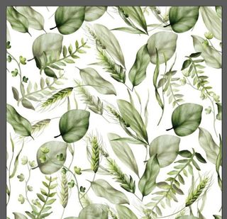 绿色树叶无缝背景图片