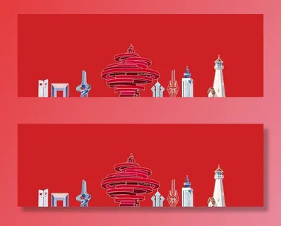 地标城市建筑 图片