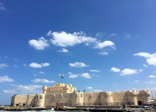 埃及亚历山大古城堡图片