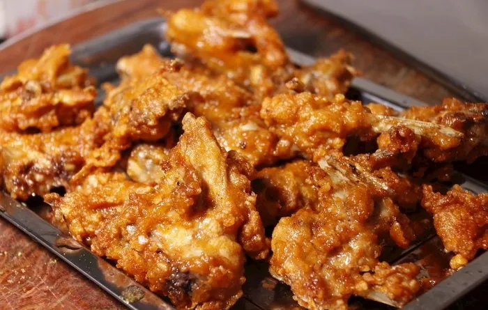 炸鸡锁骨图片