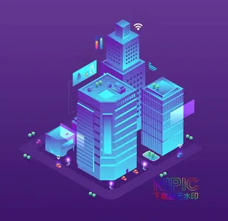 2.5d智慧城市图片