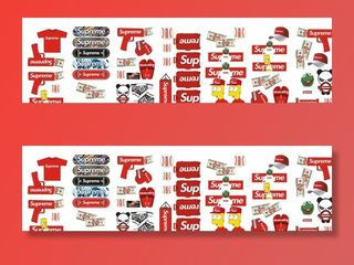 supreme潮牌矢量图图片