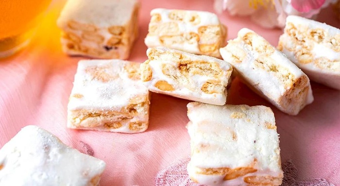 雪花酥糕点图片