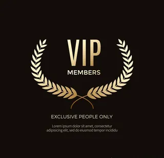 高档 金色 vip 会员卡片图片