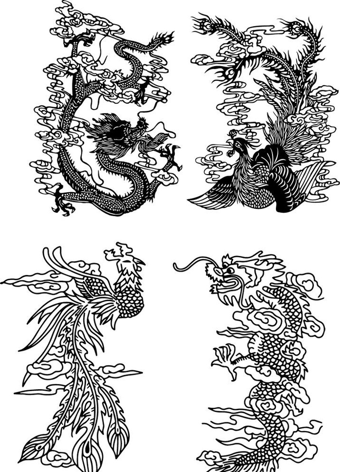 龙凤图片