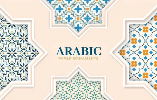 复古花纹装饰背景图片