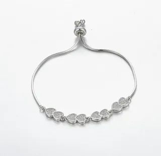 高清银饰项链图片