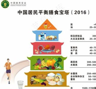 中国居民平衡膳食宝塔图片
