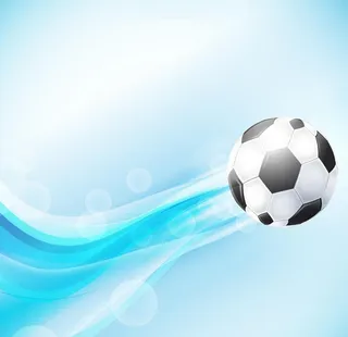 抽象足球背景图片