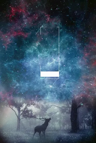 创意星空合成海报图片