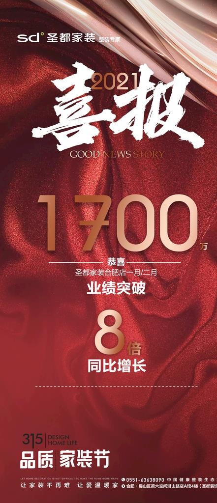 喜报图片(1125x2436)psd模版下载