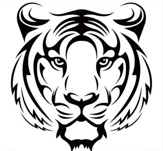 矢量老虎图图片