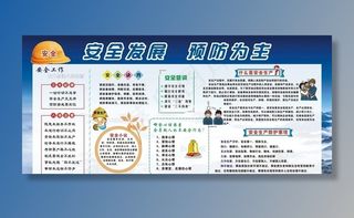 企业安全生产海报图片