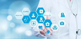 医疗科技背景图片