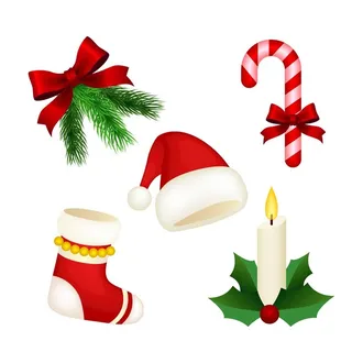 圣诞节元素图片