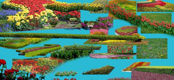 花坛 图片(3393x1666)psd模版下载