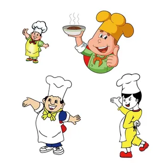 卡通厨师图片