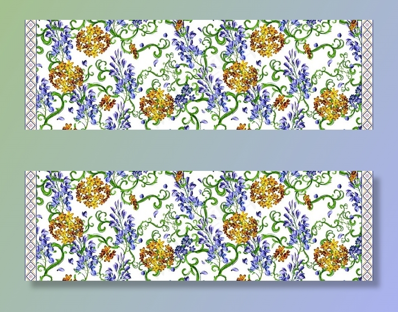 大牌定位花图片