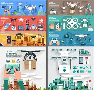 无人机素材图片