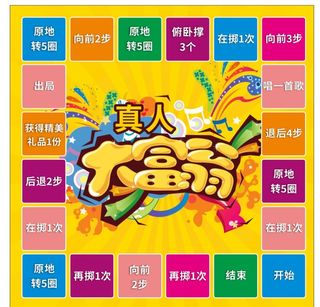 真人大富翁地贴图片