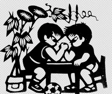 窗花 剪影 中国风 剪纸 手工图片 窗花 剪影 中国风 剪纸 手工图片