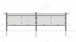 站牌宣传栏图片