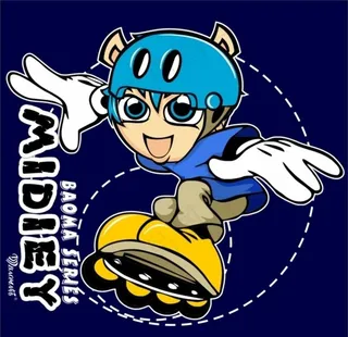 旱冰鞋米迪图片