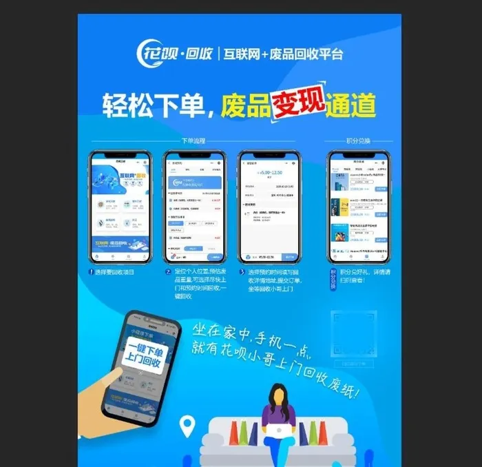 花呗回收图片(1748x2480)psd模版下载