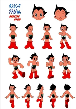 阿童木表情组合图片