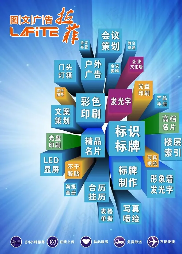 广告展板图片psd模版下载