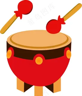 矢量图卡通鼓图片